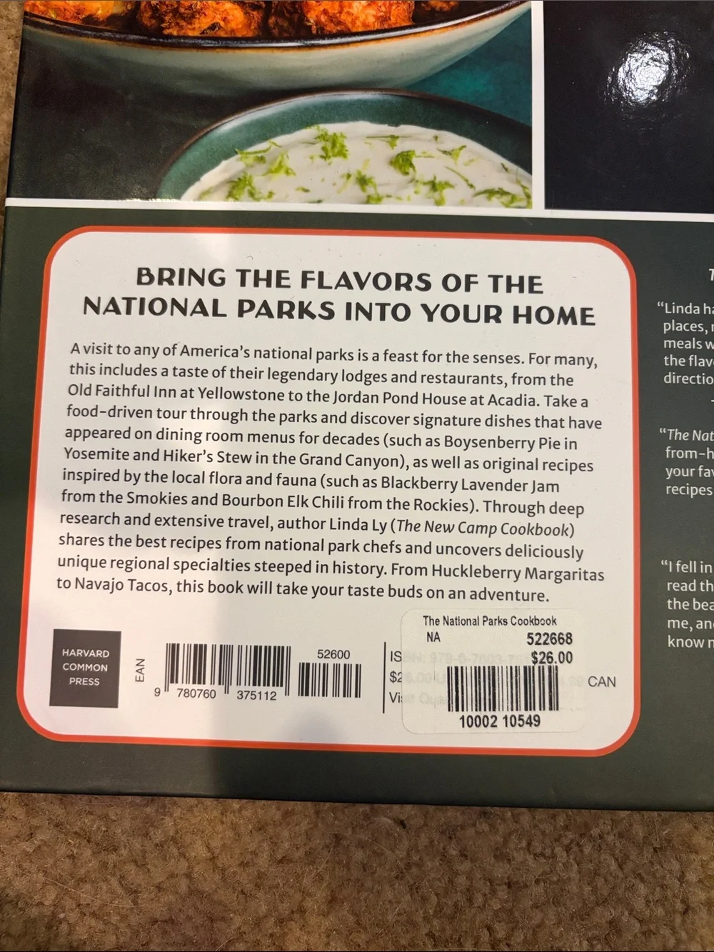 The National Parks Cookbook